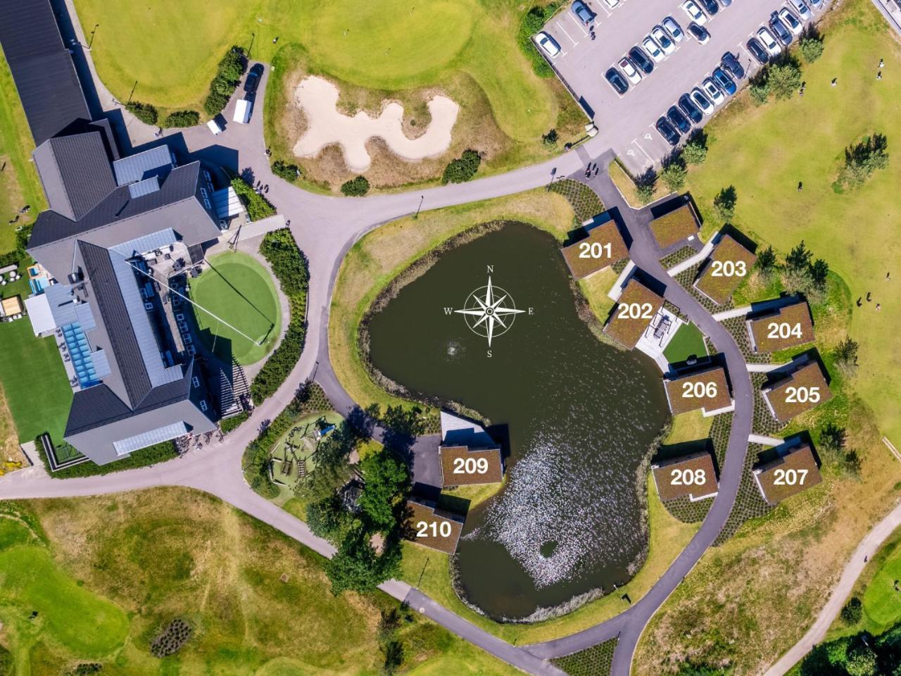 Halmstad Golfarena Hotell & Laegenheter Strandlida Extérieur photo